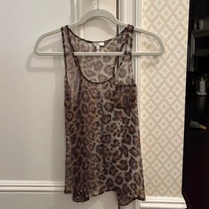 Leopard Joie Tank Top